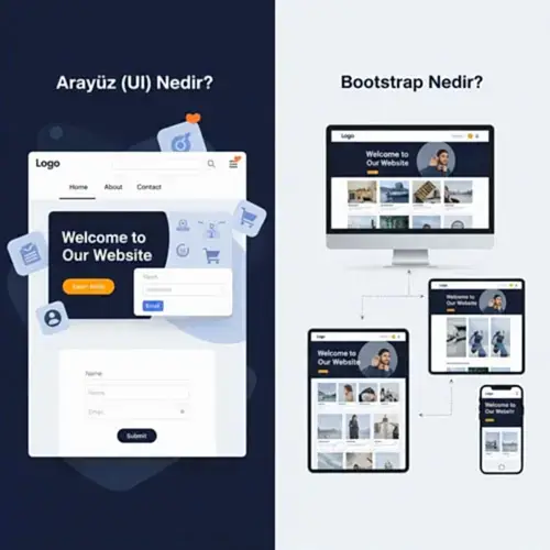 Arayüz nedir? Bootstrap nedir?