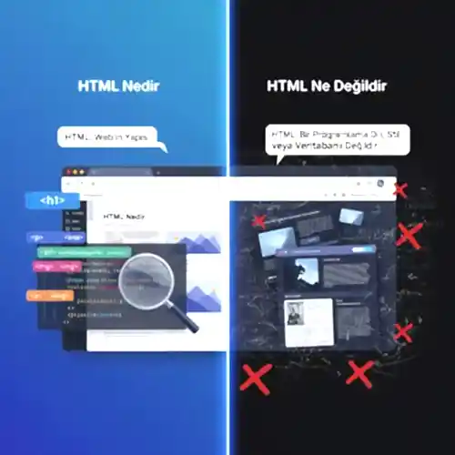 HTML nedir, ne değildir?